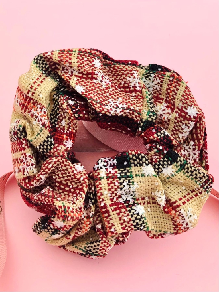 Gumka świąteczna scrunchie