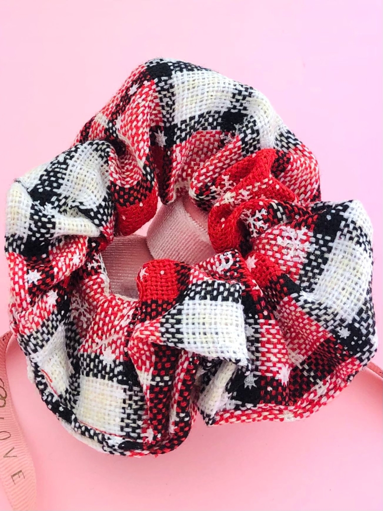 Gumka świąteczna scrunchie