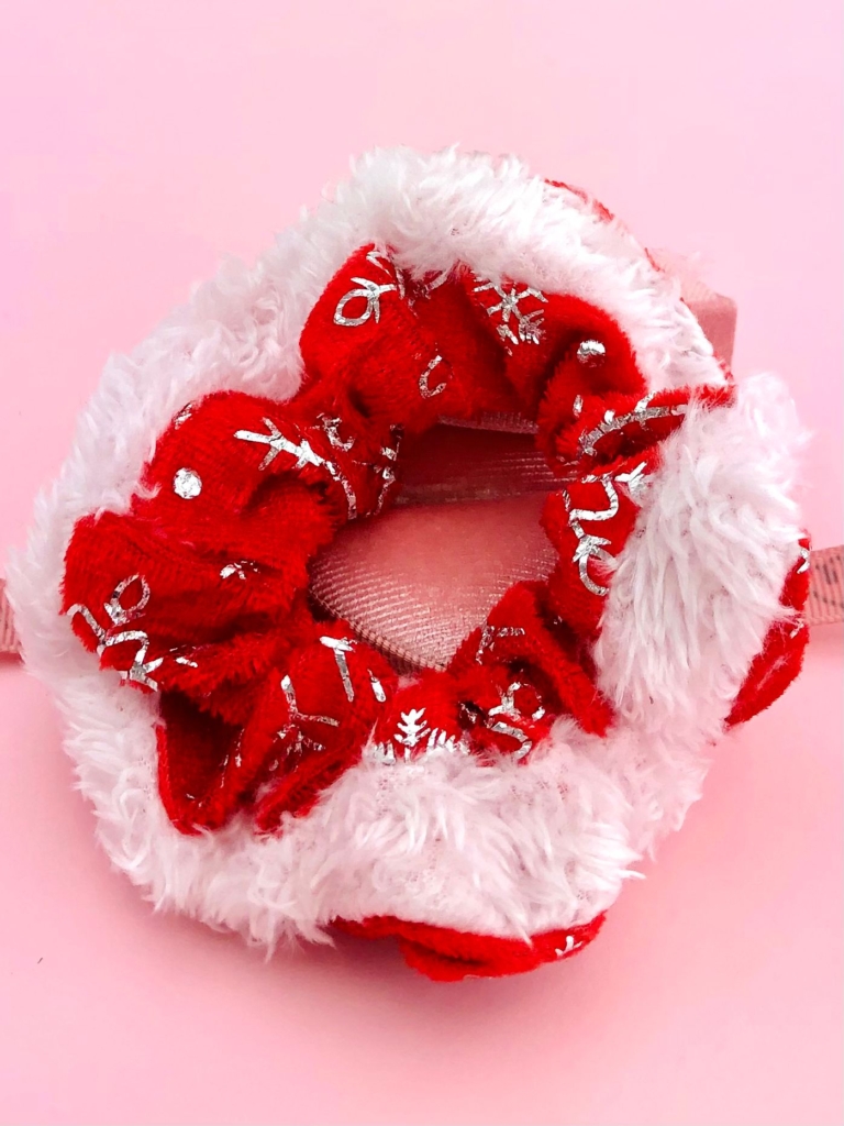 Gumka świąteczna scrunchie