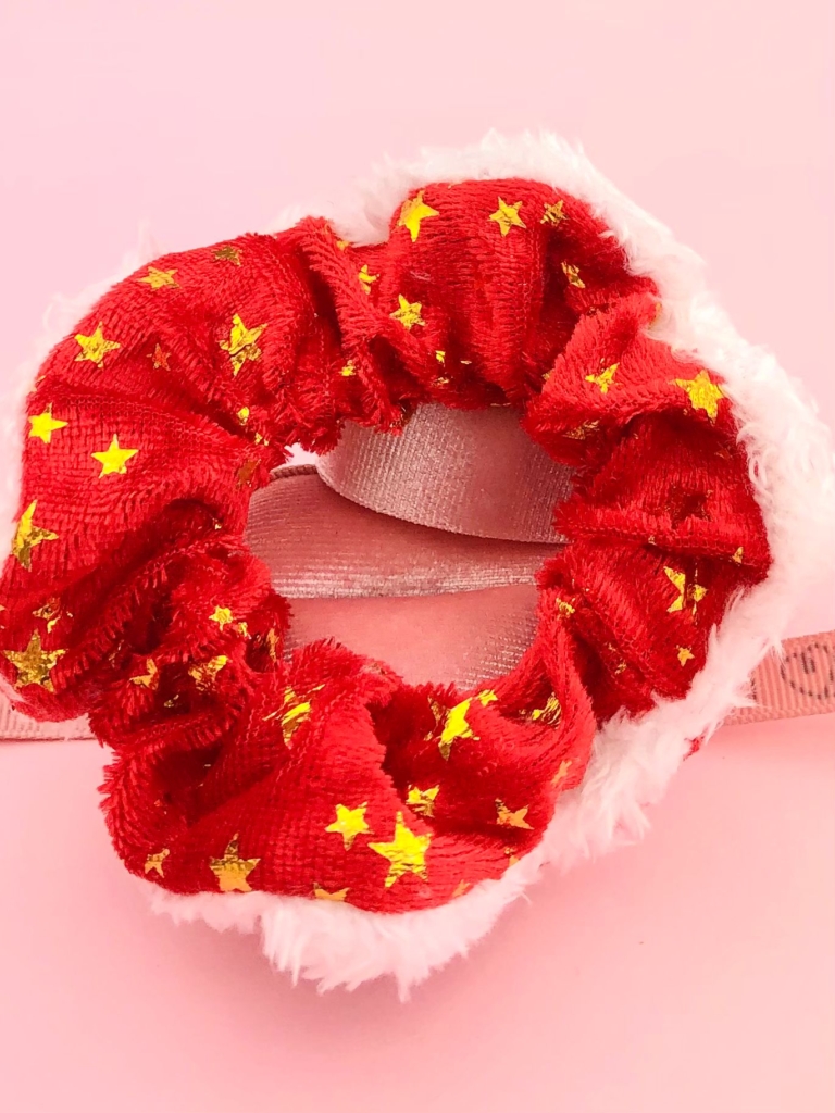 Gumka świąteczna scrunchie